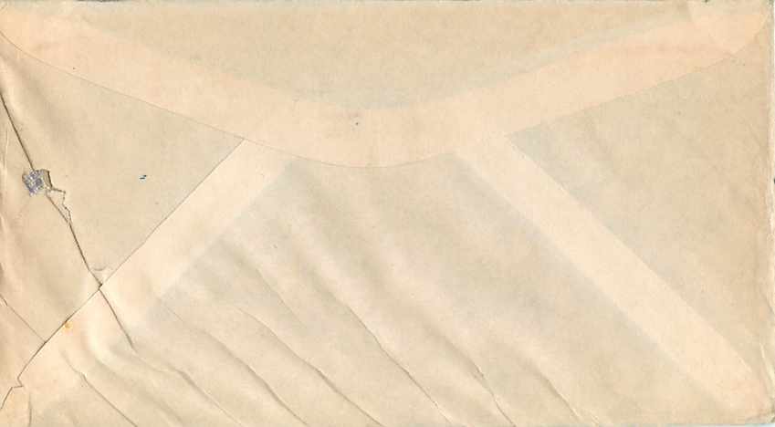 Lettre Cover US Army postal service  — Rückseite