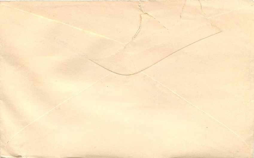 Lettre Cover US Army postal service American Red Cross US censor 1943 — Rückseite