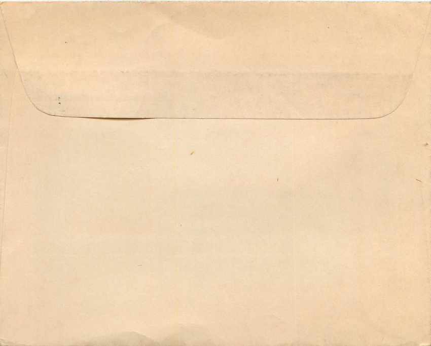 Lettre Cover US Army postal service 1943 US Censor — Rückseite