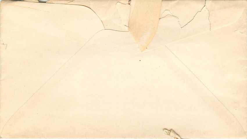 Lettre Cover  US Army 1954 — Verso