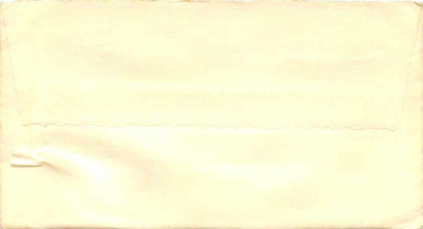 Lettre Cover 1967 Hoover — Rückseite