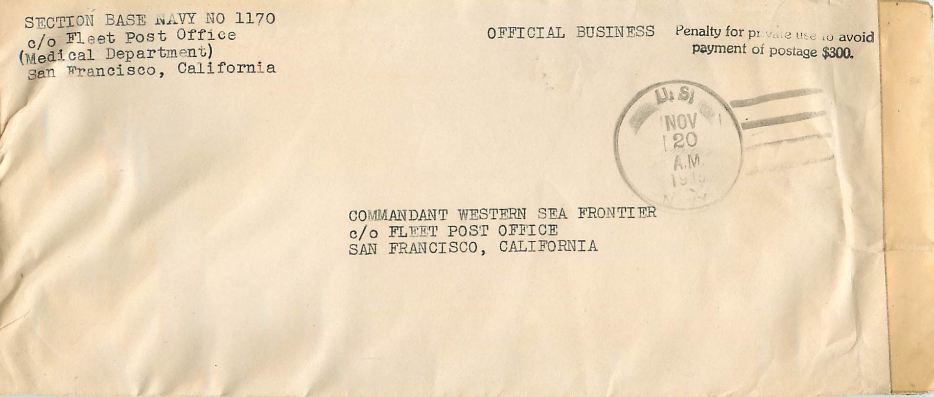 Lettre Cover  US Army 1945 US Censor
