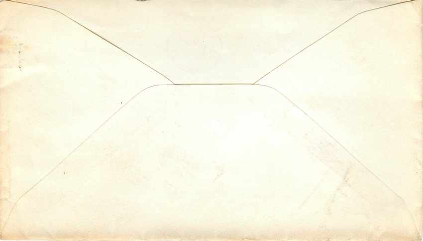 Lettre Cover  Indiantown 1943 — Rückseite
