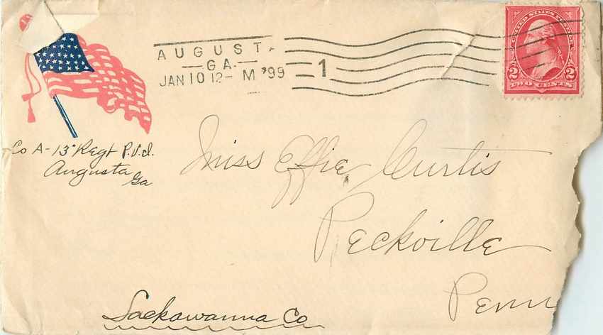 Lettre Cover 1899 