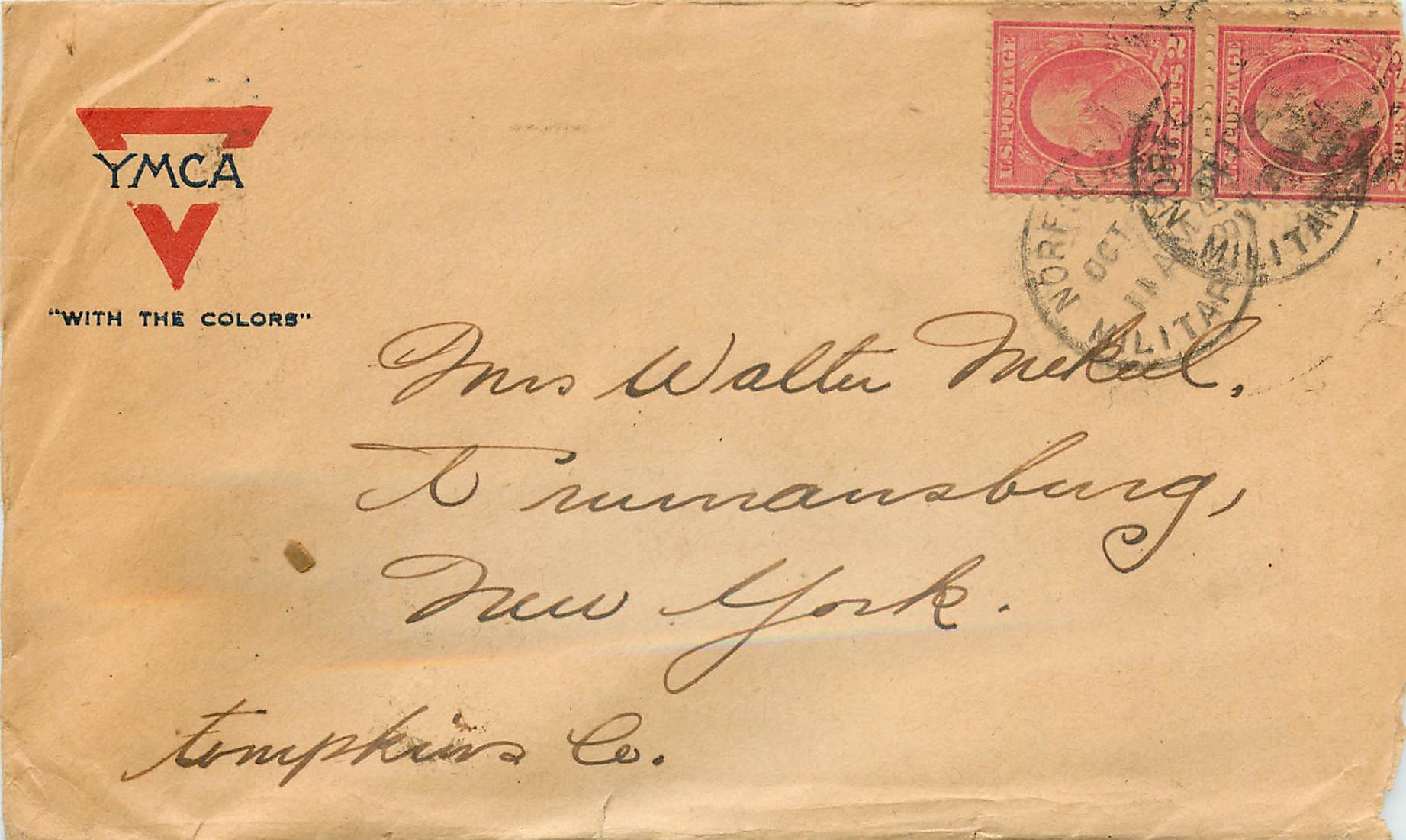 Lettre Cover YMCA