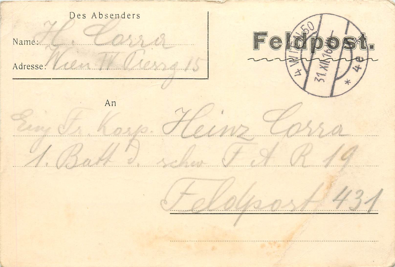 Lettre Cover Hongrie Militaria