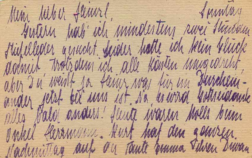 Carte Hongrie Militaria 1918 — Rückseite