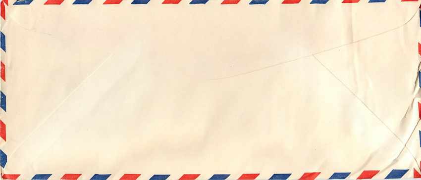 Lettre Cover  US Army 1960 — Verso
