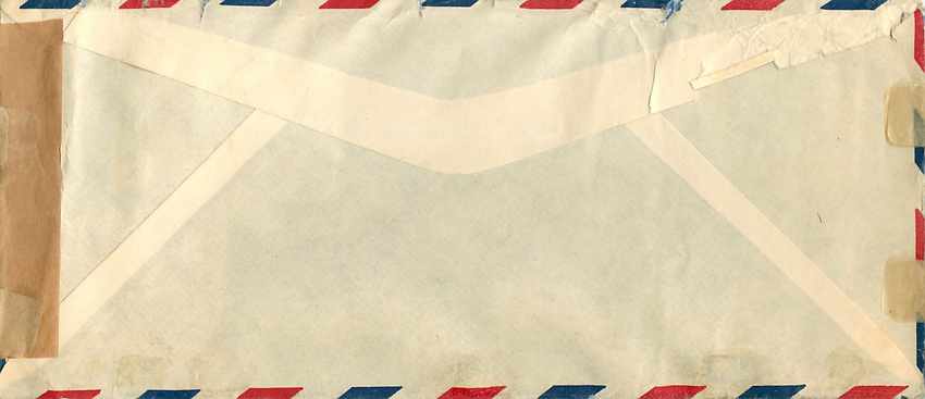 Lettre Cover US Censor 1943 — Rückseite
