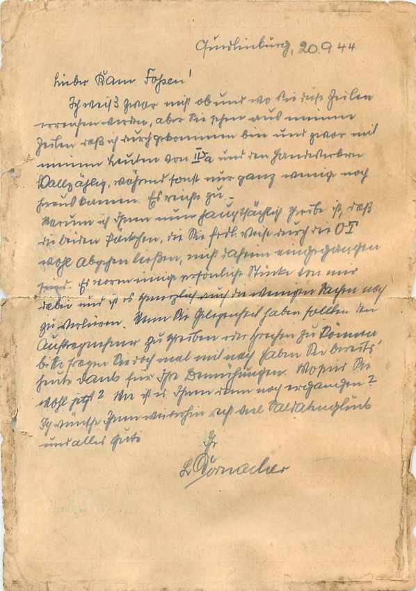 Lettre Cover Quedunburg Militaria — Rückseite