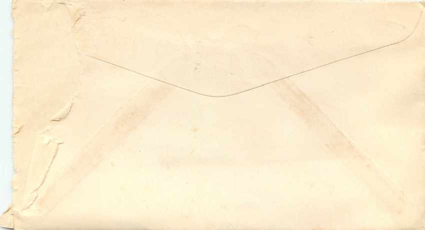 Lettre Cover US Army  1942 — Rückseite