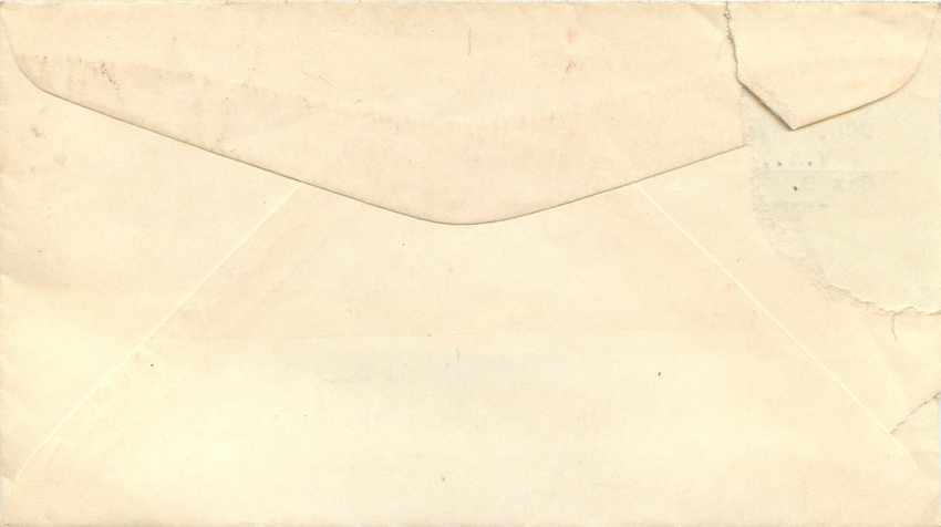Lettre Cover US Army  1944 War departement  — Rückseite