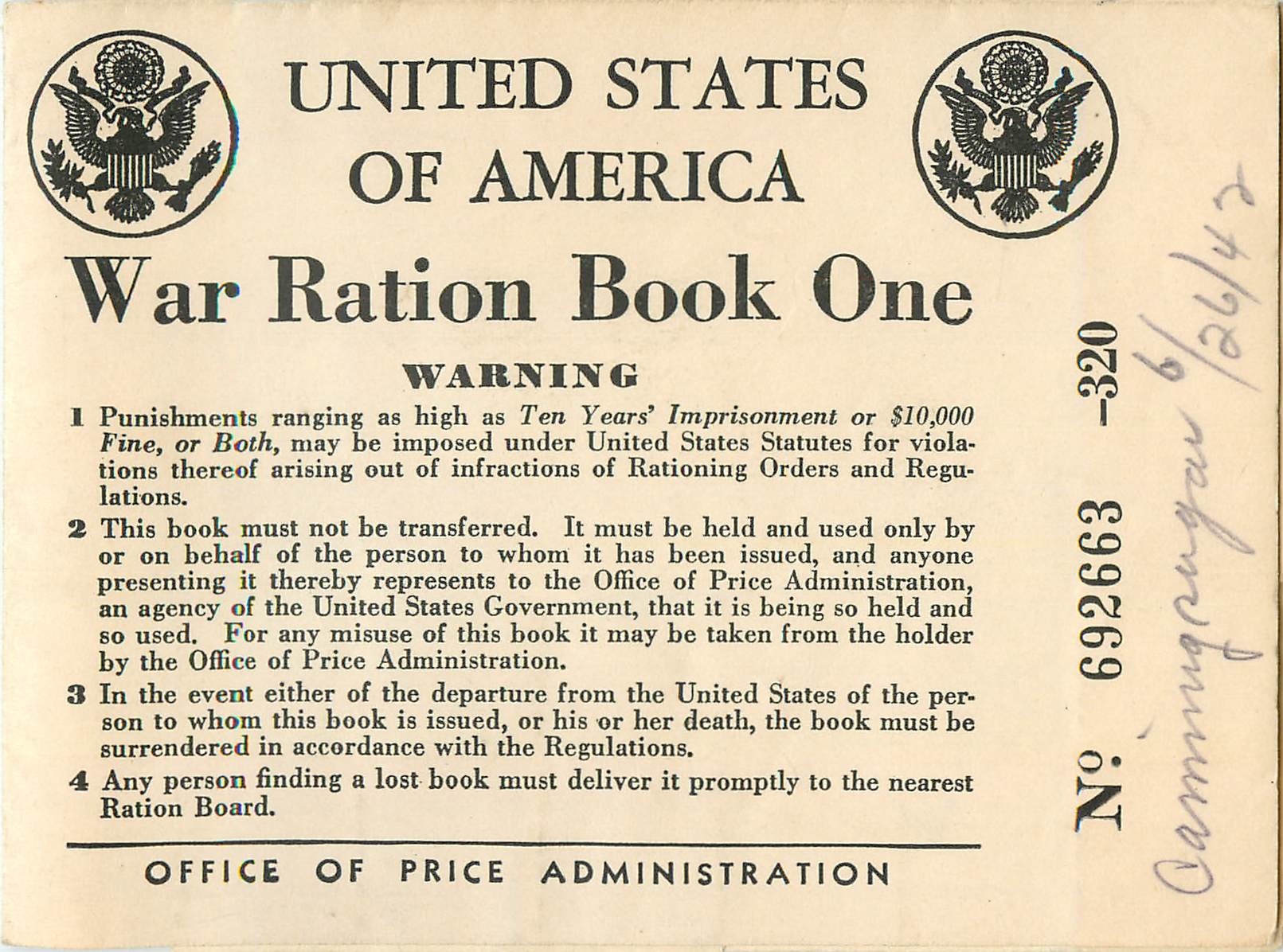 US Army   War ration Militaria Ratio de guerre
