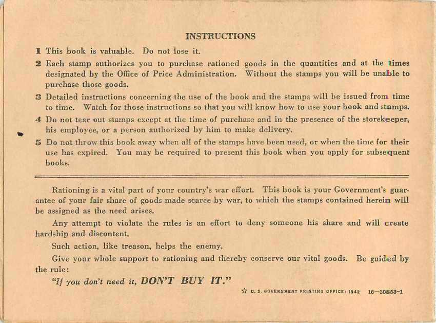 US Army   War ration Militaria Ratio de guerre — Rückseite