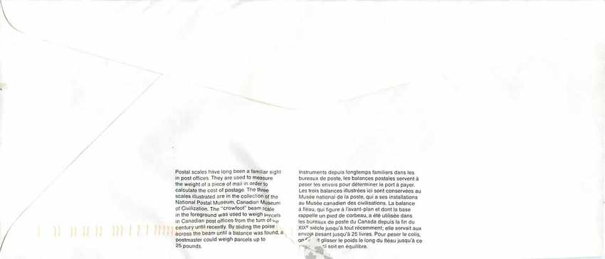 Entier Postal Postal Stationary Canada Balance Dayton  Gadshill — Rückseite