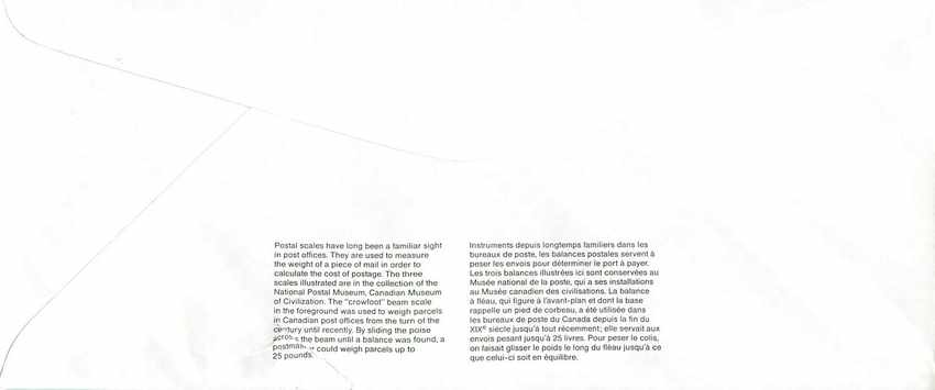 Entier Postal Postal Stationary Canada Balance Dayton   — Rückseite