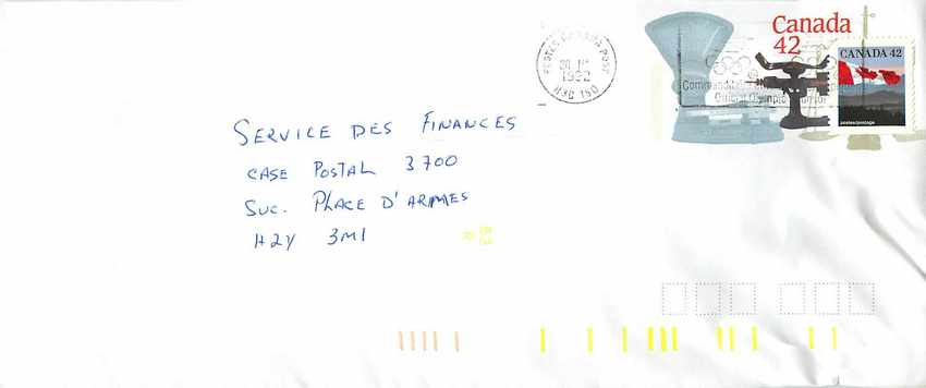 Entier Postal Postal Stationary Canada Balance Dayton  
