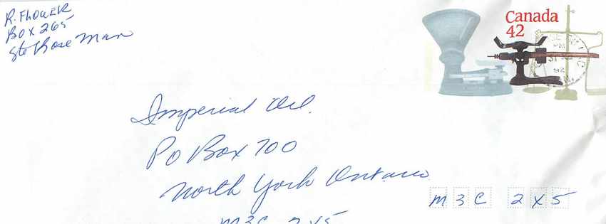 Entier Postal Postal Stationary Canada Balance Dayton  