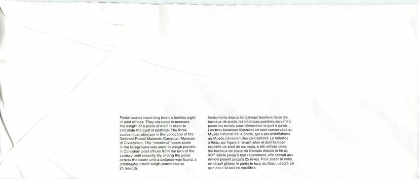 Entier Postal Postal Stationary Canada Balance Dayton   — Rückseite