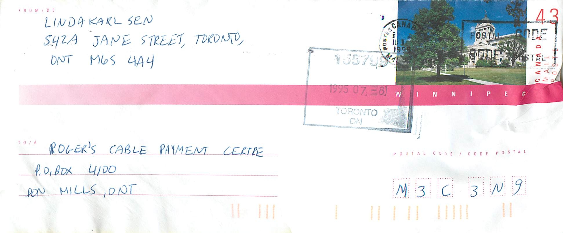 Entier Postal Postal Stationary Canada 