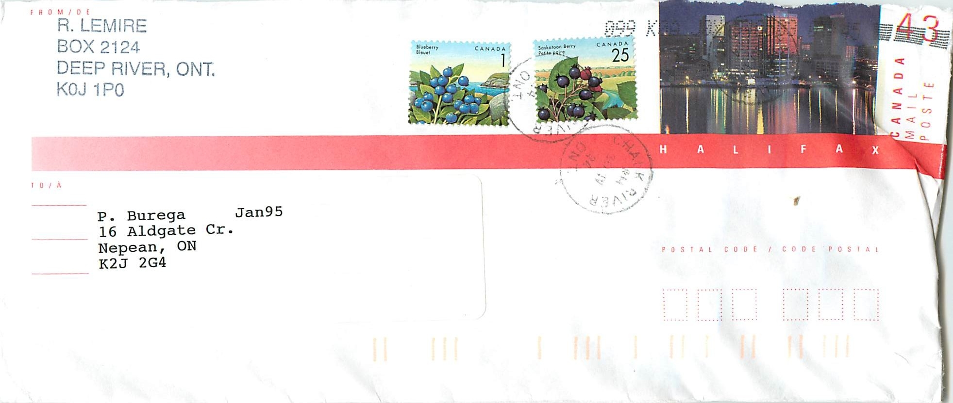 Entier Postal Postal Stationary Canada 