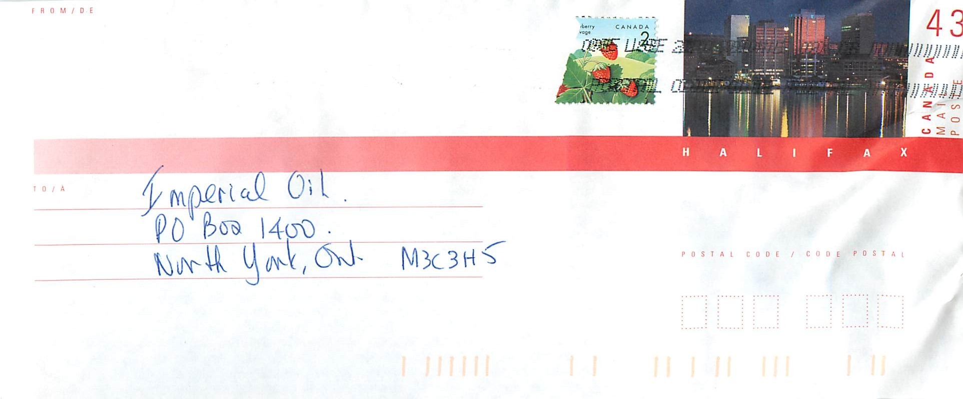 Entier Postal Postal Stationary Canada 