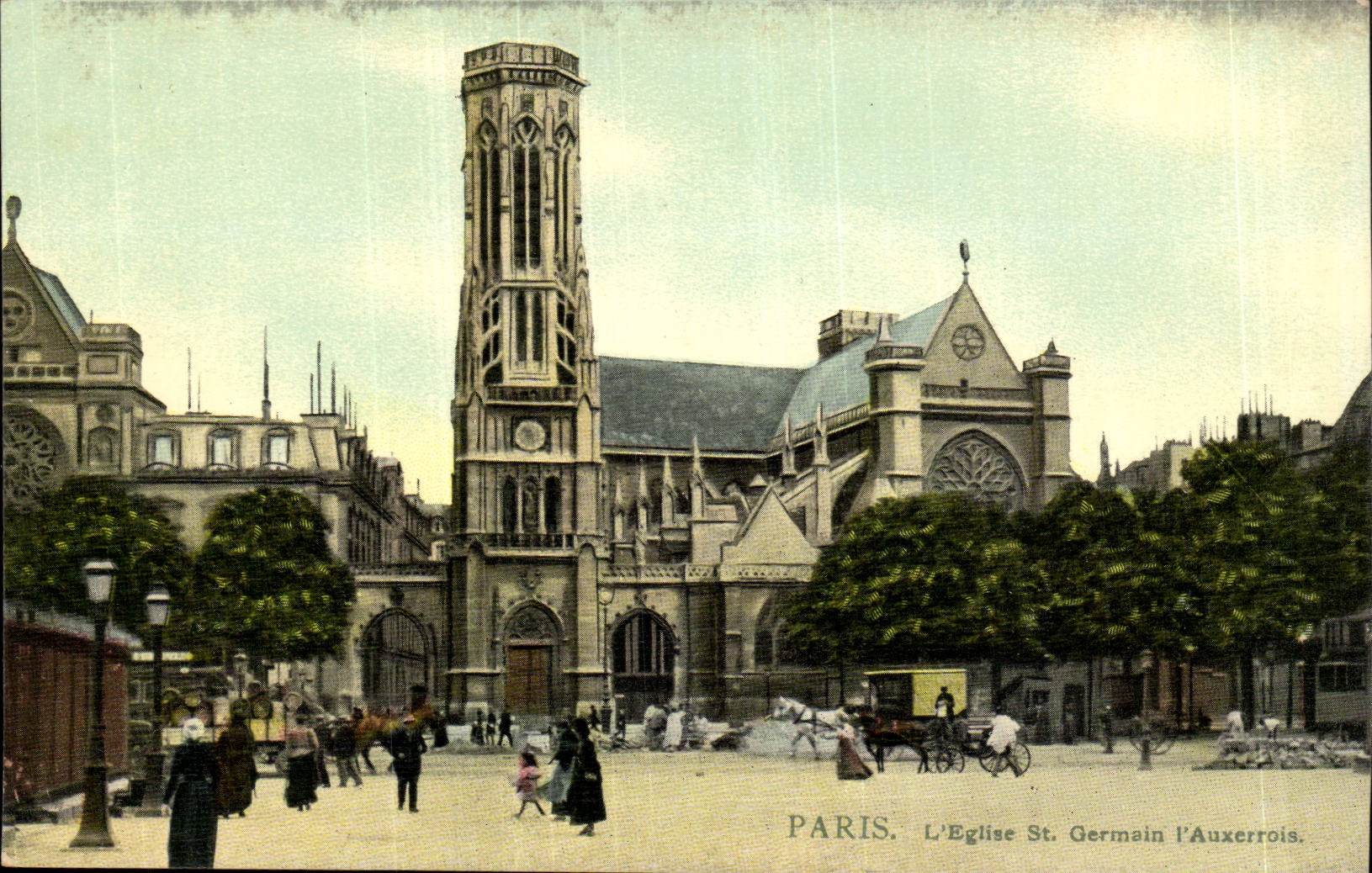 Paris- Eglise St Germain l'Auxerroisl-CPa„