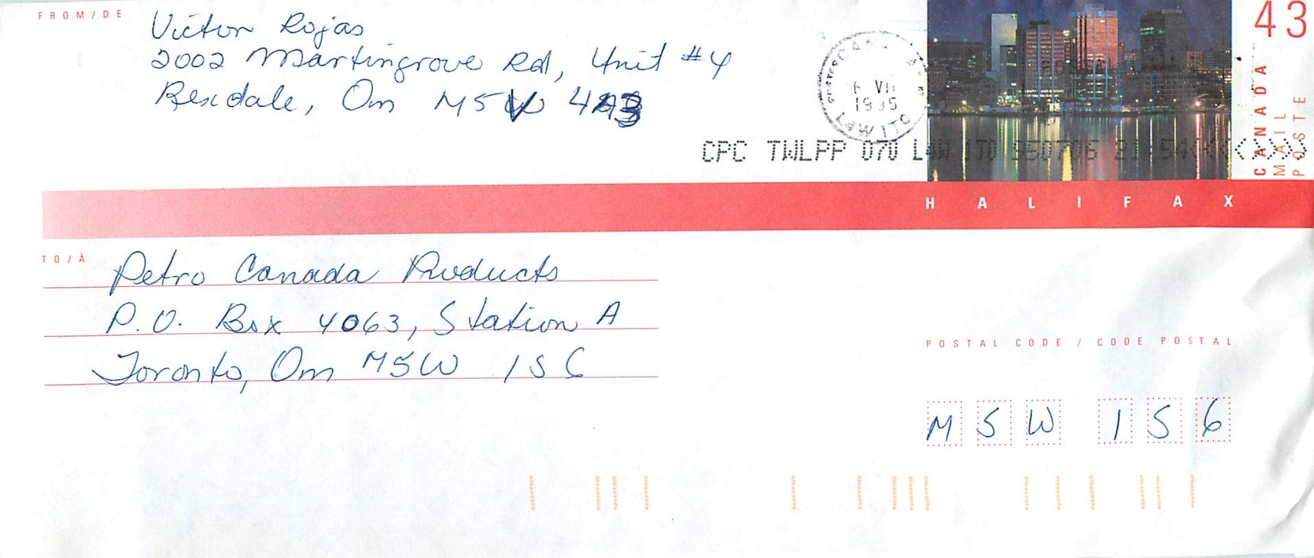 Entier Postal Postal Stationary Canada 