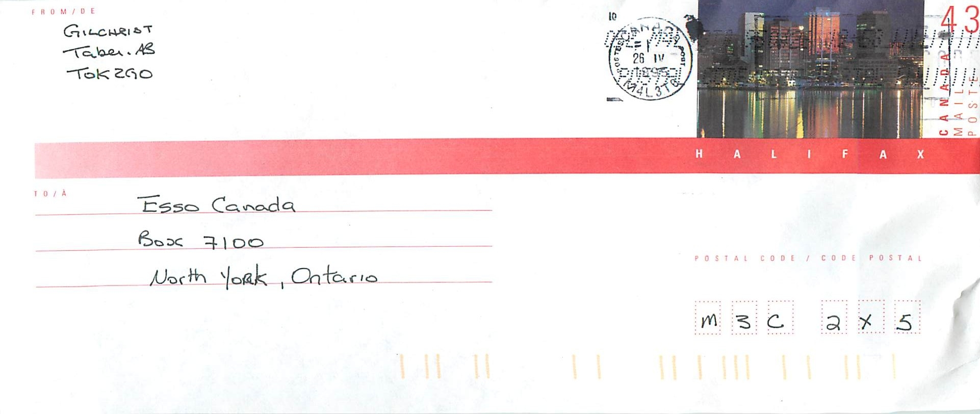 Entier Postal Postal Stationary Canada 
