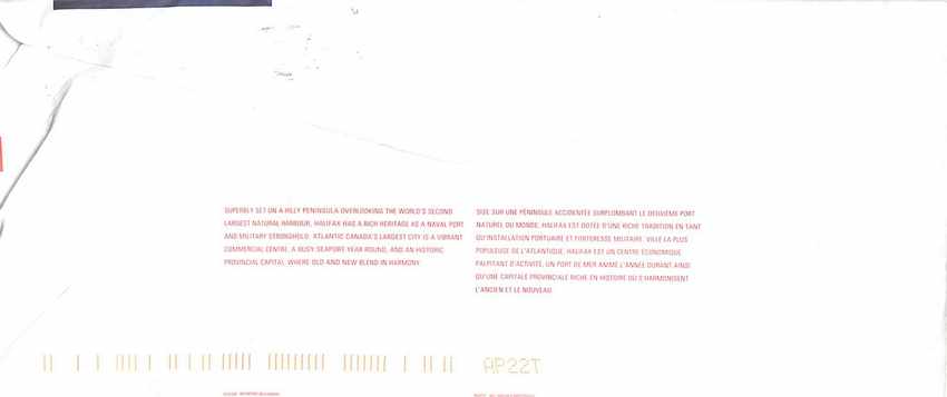 Entier Postal Postal Stationary Canada  — Rückseite