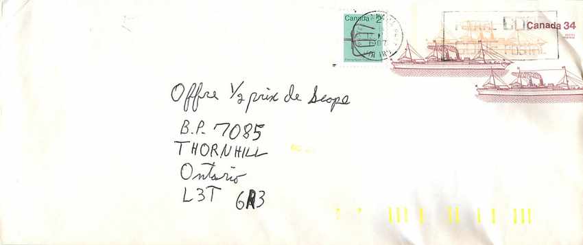 L'illégant paquebot du Pacifique Canadien, Empress of Japan — Canada Post 34 — éditeur non visible