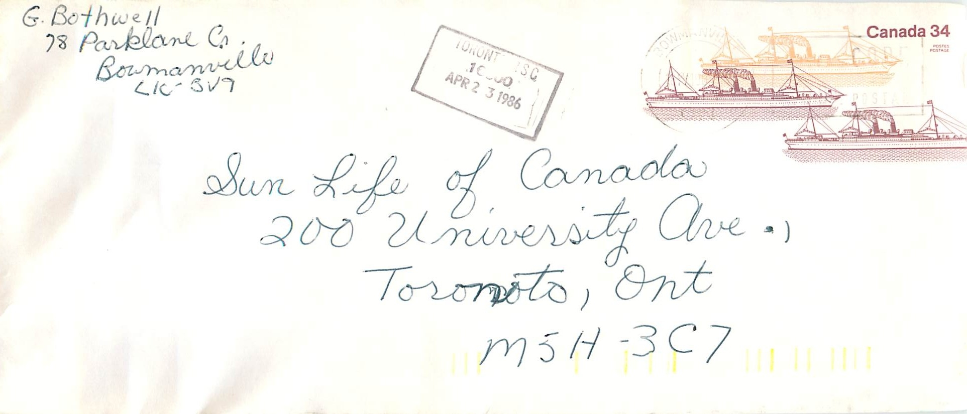 L'Empress of Japan — paquebot du Pacifique Canadien — Canada 34