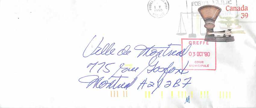 Balances postales — Musée canadien des postes — éditeur non visible