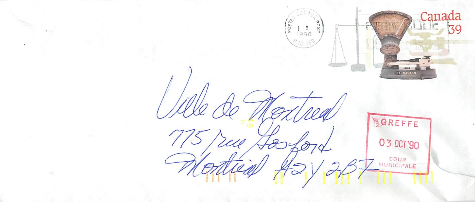 Balances postales — Musée national des civilisations — Éditeur non visible