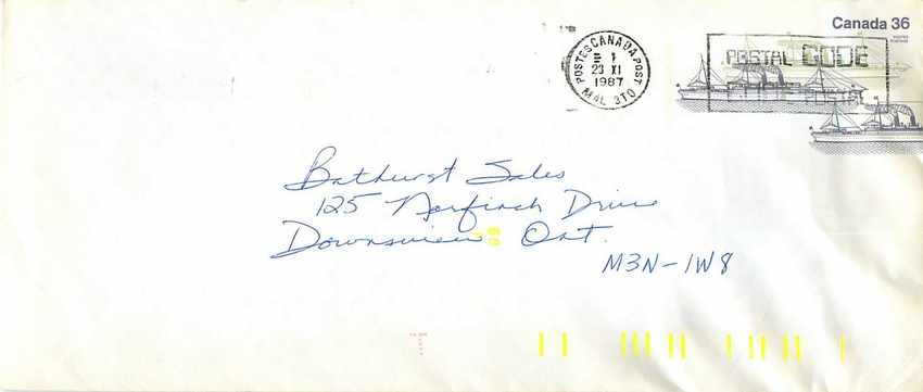 Entier Postal Postal Stationary Canada Bateaux Bateau 