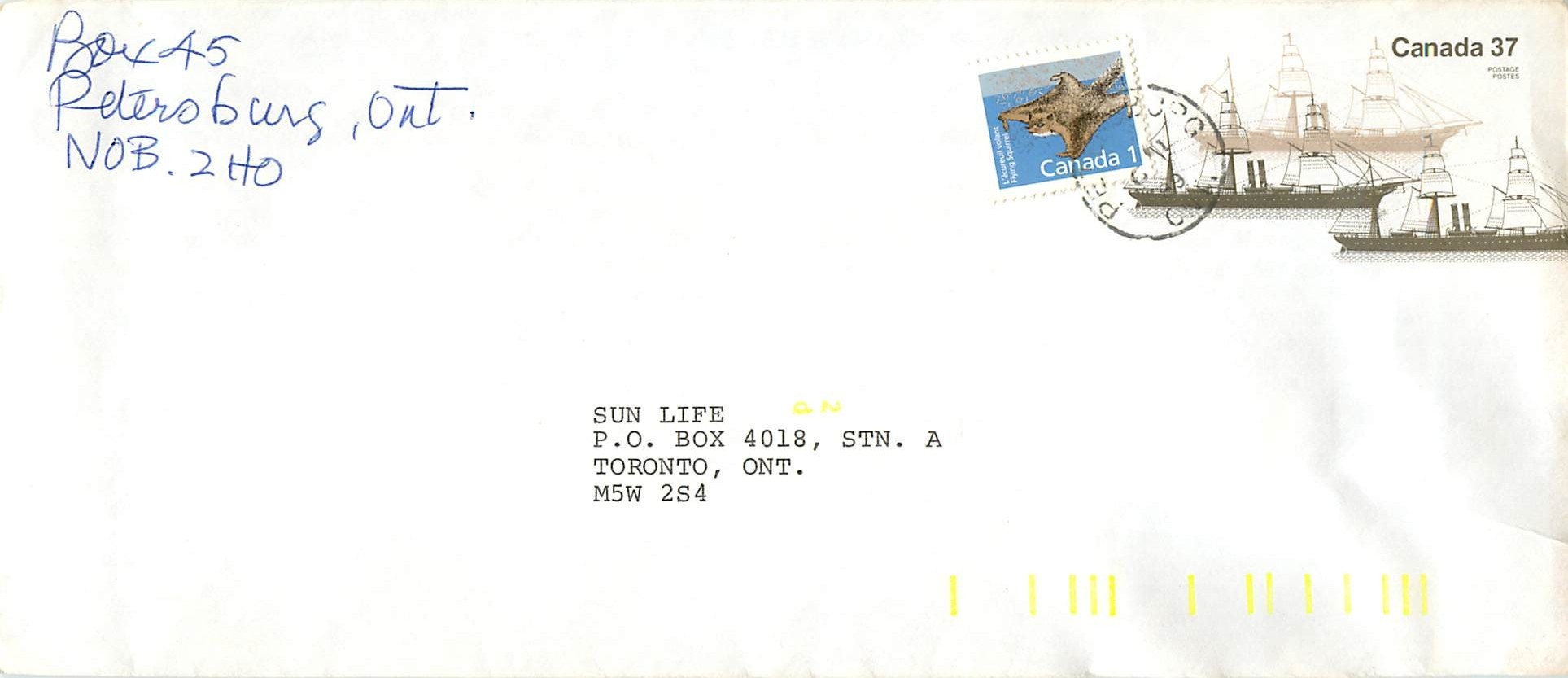 S.S. Canada — premier navire à vapeur de la Compagnie des Steamers Allan — 1854-1857 — Canada Post