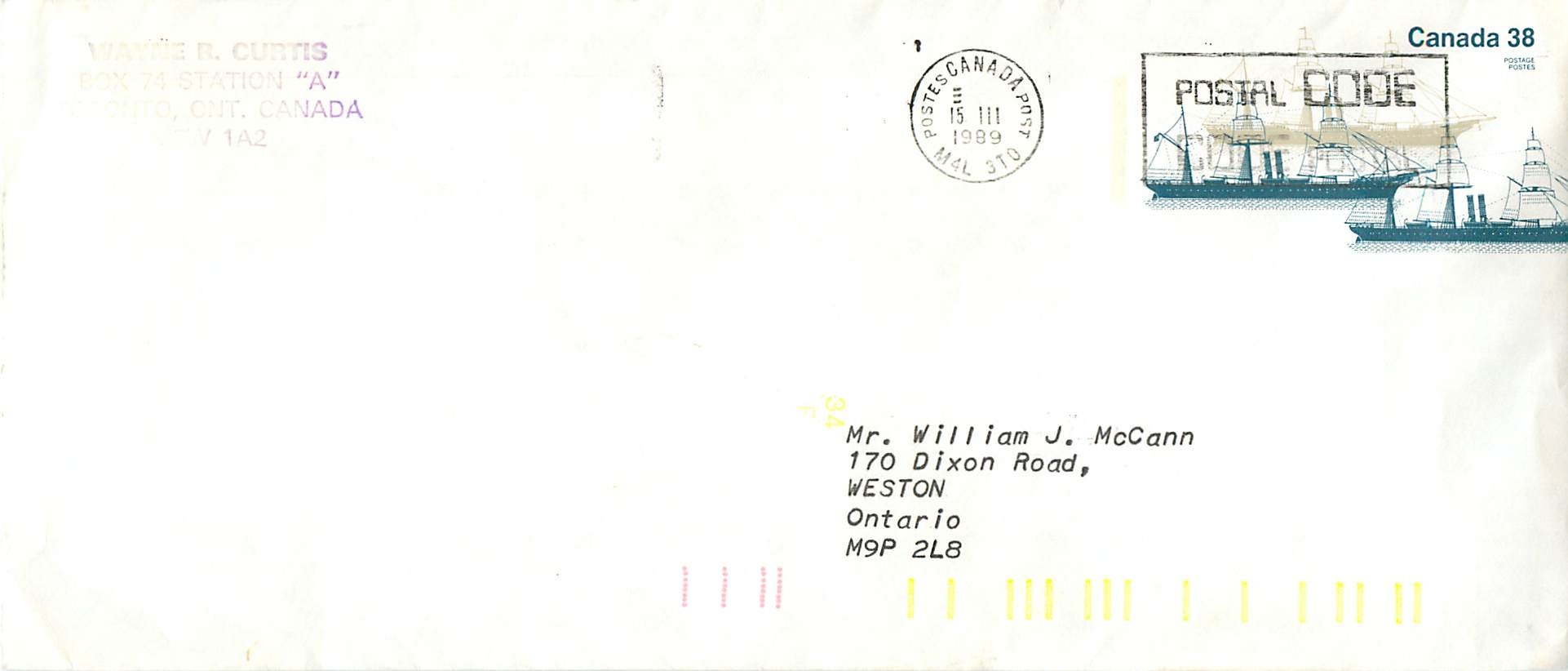 S.S. Canadian — premier navire à vapeur de la Royal Mail Steamers — éditeur Canada Post