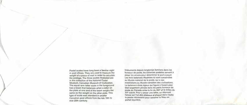 Entier Postal Postal Stationary Canada Balance de Justice  Morpeth — Verso