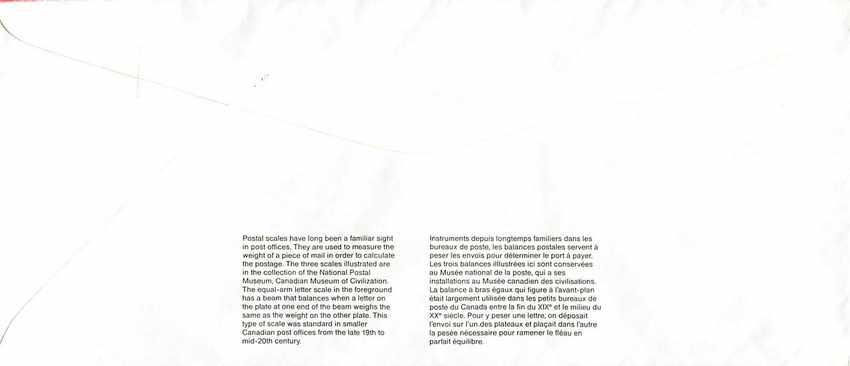 Entier Postal Postal Stationary Canada Balance Justice  — Back