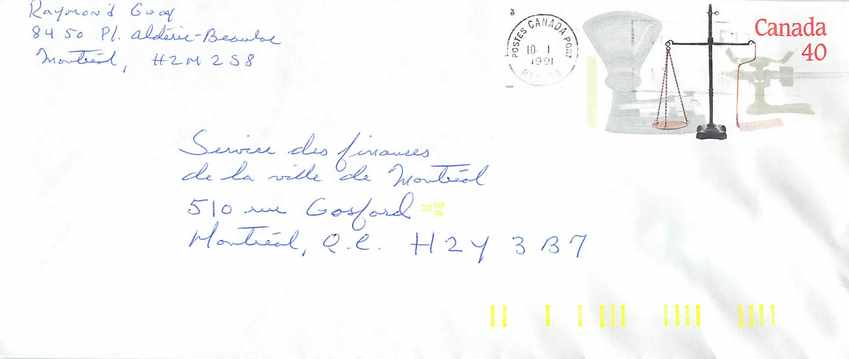 Balances postales — Musée canadien de la poste — Canada 40