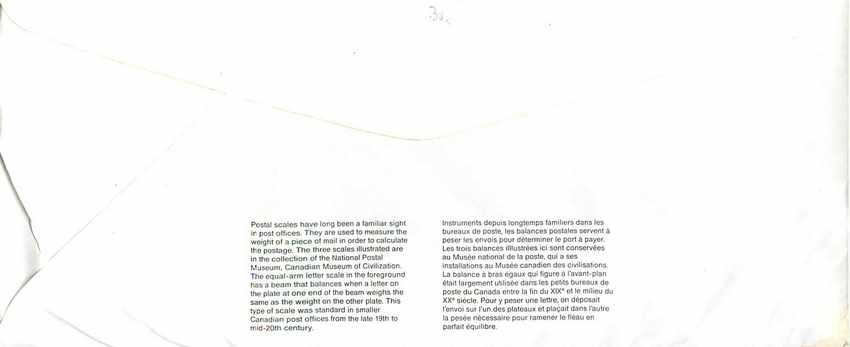 Entier Postal Postal Stationary Canada Balance Justice St Bruno — Rückseite