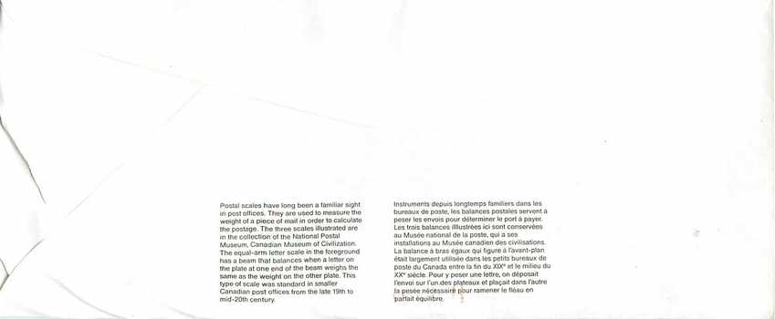 Entier Postal Postal Stationary Canada Balance Justice Flamme Jeux Olympiques — Rückseite