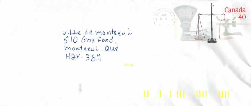 Entier Postal Postal Stationary Canada Balance Justice 