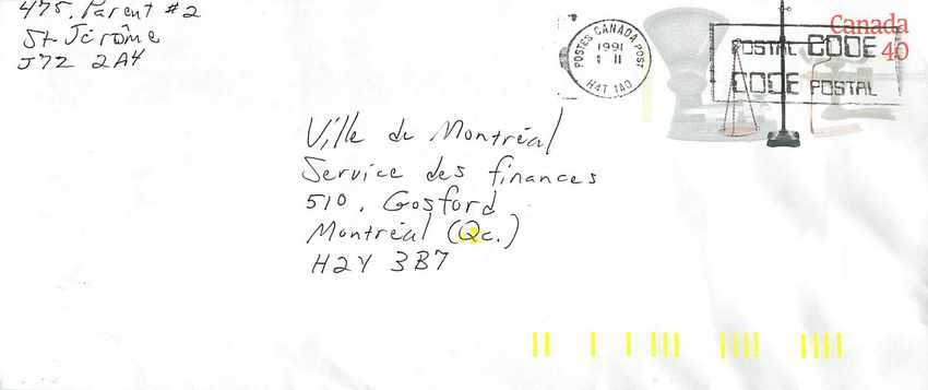 Balances postales — Musée canadien de la civilisation — Canada