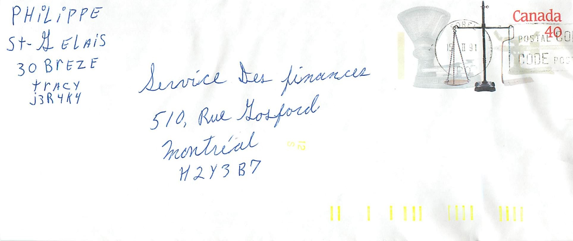 Balances postales — Musée canadien des civilisations — Canada
