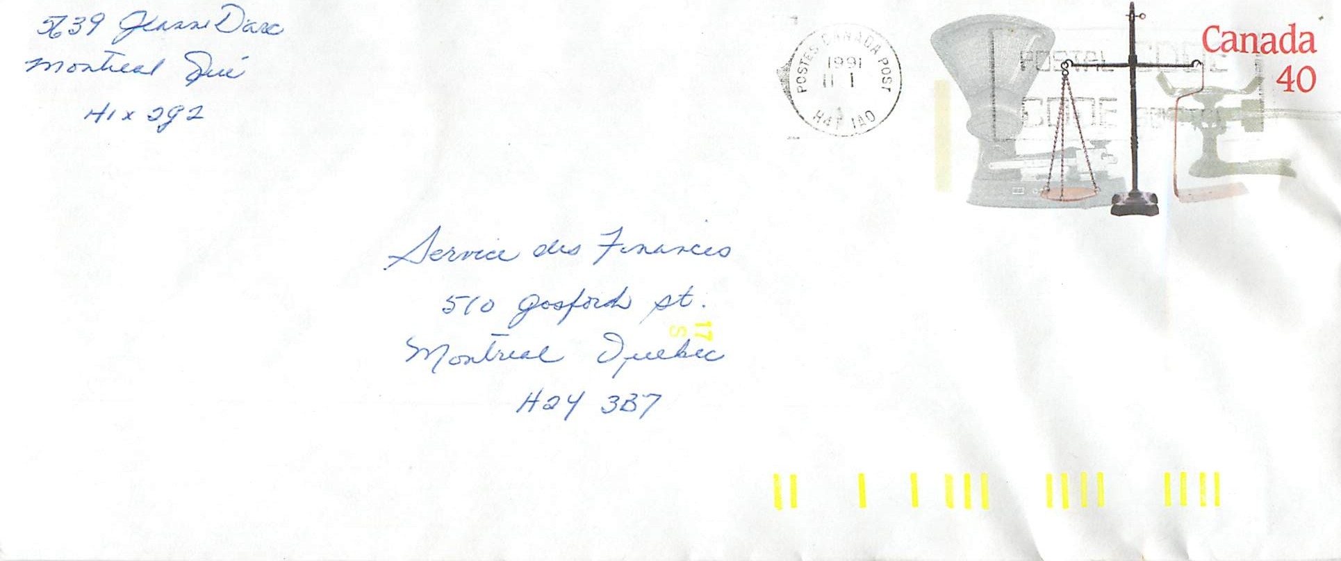 Balances postales — Musée national des postes — Canada