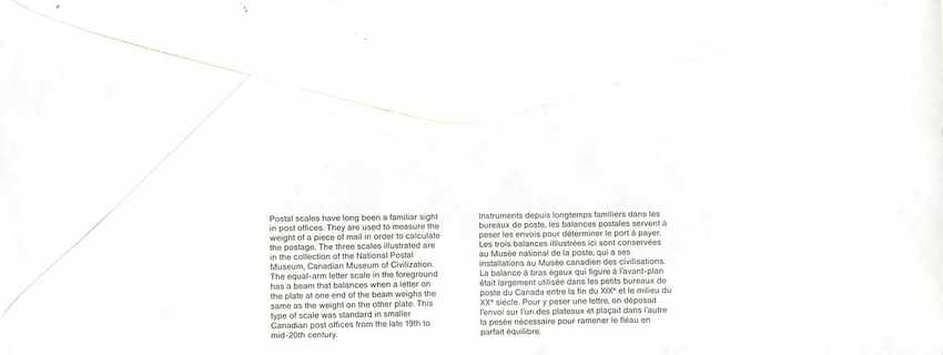 Entier Postal Postal Stationary Canada Balance Justice  — Rückseite