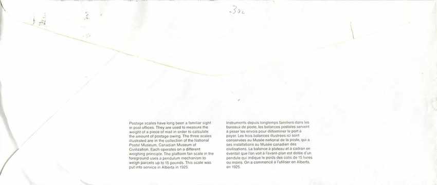 Entier Postal Postal Stationary Canada Balance Dayton — Rückseite