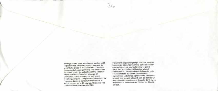 Entier Postal Postal Stationary Canada Balance Dayton   — Rückseite