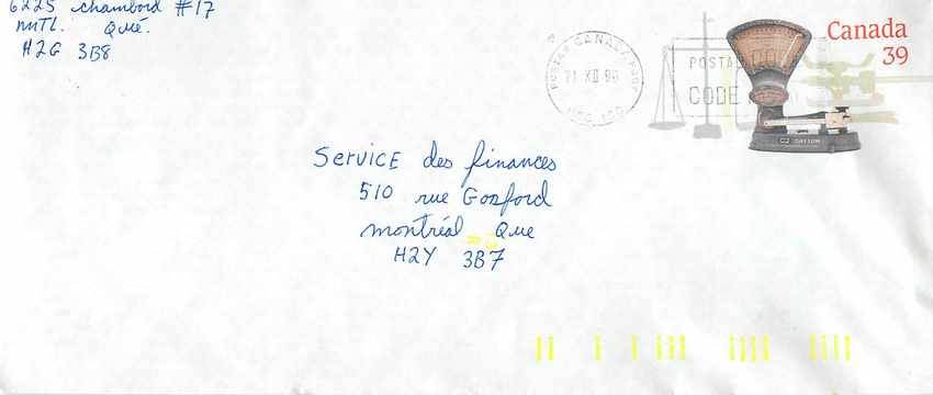 Entier Postal Postal Stationary Canada Balance Dayton  